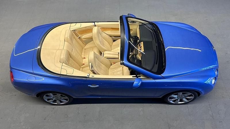 Used Bentley Continental GT Convertible 552 HP (405 kW) 2007 Blue Cabriolet