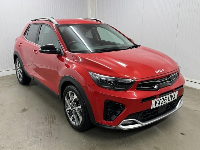 Red Used 2025 Kia Stonic GT-Line S SUV | £21,495 (Expensive) - Image 1/3
