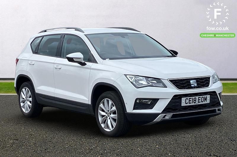 White Used 2018 Seat Ateca SE SUV | £12,399 (Fair price) - Image 1/3