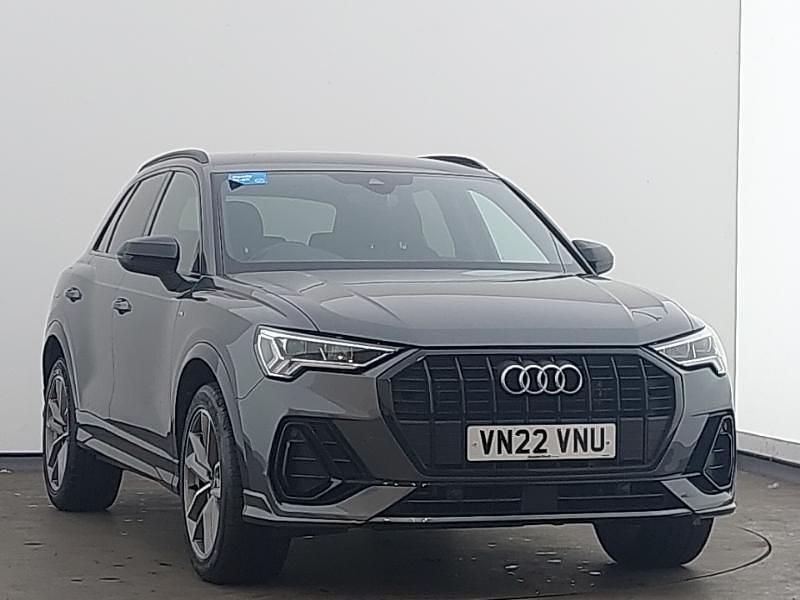 Grey Used 2022 Audi Q3 Black Edition SUV | £28,998 (Fair price) - Image 1/4