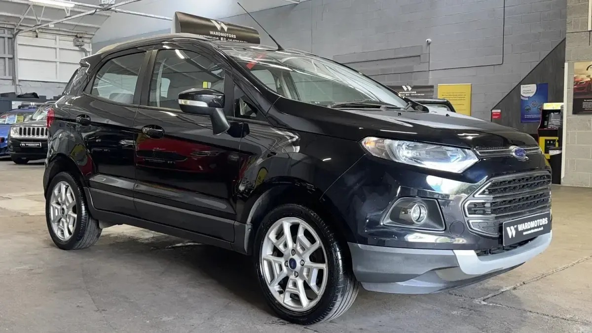 Used Ford Ecosport Titanium 95 HP (69 kW) 2017 Black SUV