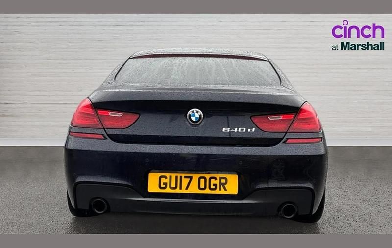 Used BMW 640 M Sport 313 HP (230 kW) 2017 Black Coupe