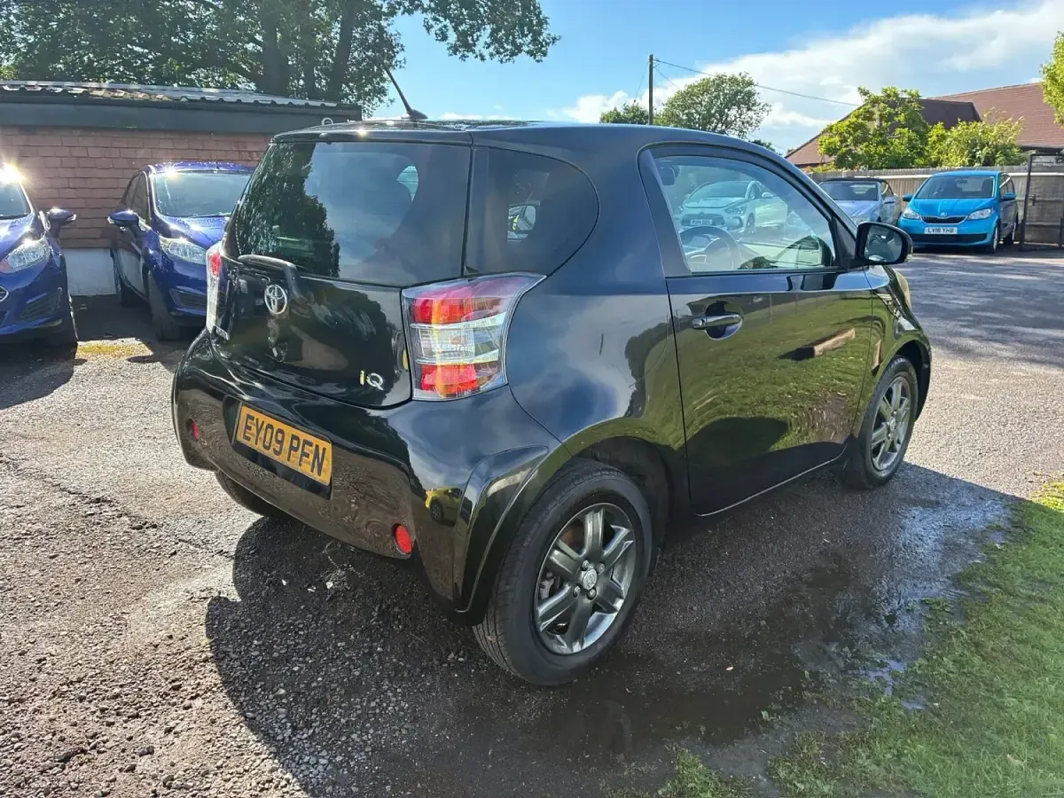 Used Toyota iQ 2009 Black Hatchback