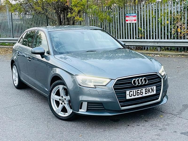 Grey Used 2016 Audi A3 Sportback Sport Hatchback | £10,895 (Good price) - Image 1/4