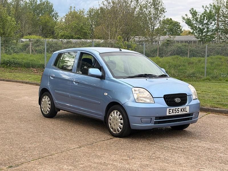 Used Kia Picanto LX 64 HP (47 kW) 2005 Blue Hatchback
