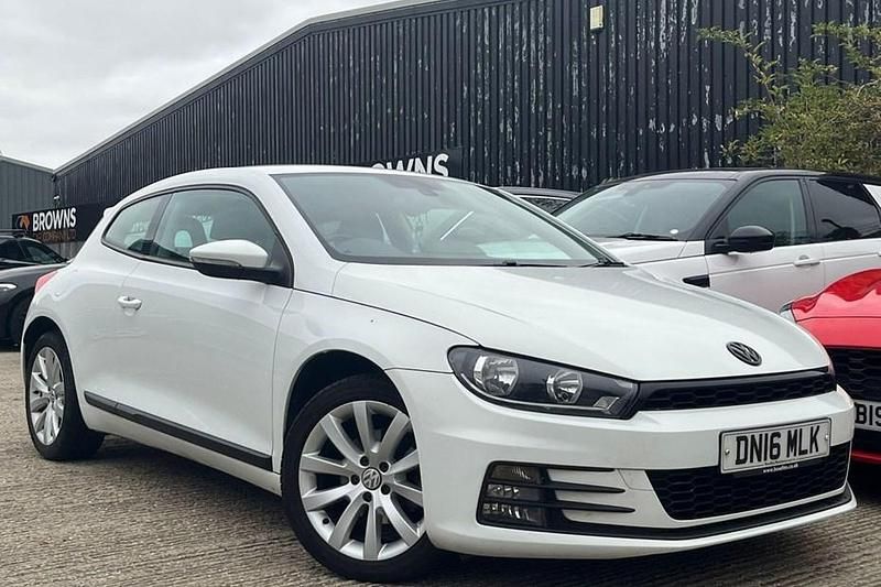 White Used 2016 VW Scirocco S Coupe | £6,600 (Fair price) - Image 1/1