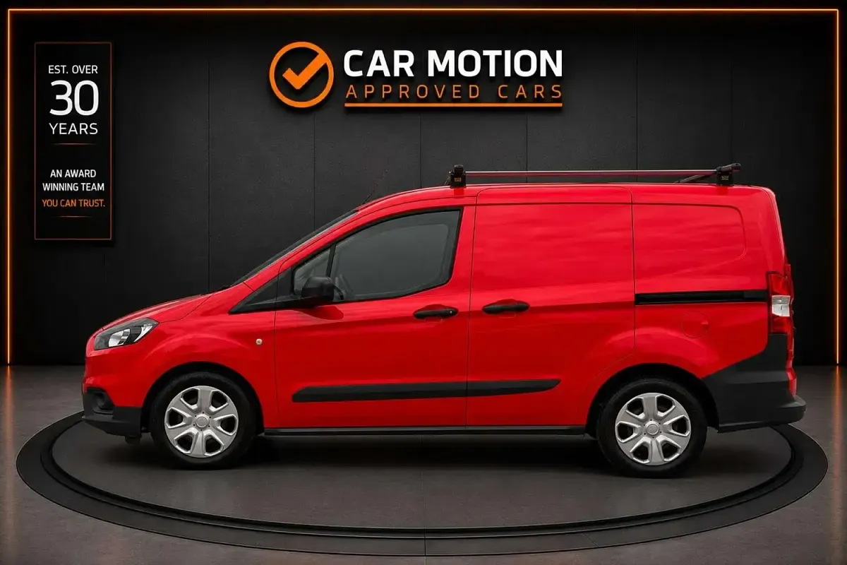 Used Ford Transit Courier Trend 100 HP (73 kW) 2020 Red Van