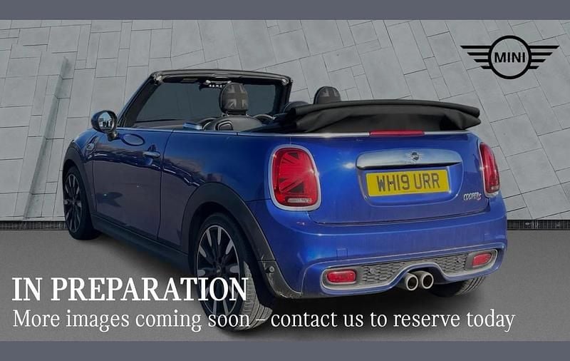 Used Mini Cooper S Cabriolet Exclusive 188 HP (138 kW) 2019 Blue Cabriolet