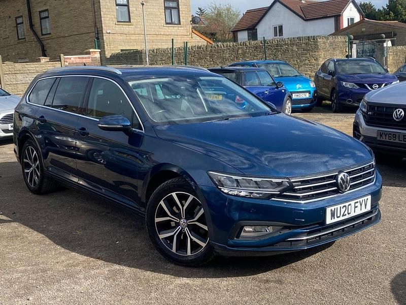 Used VW Passat SEL 190 HP (139 kW) 2020 Blue Estate