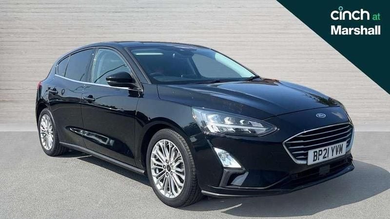Black Used 2021 Ford Focus Titanium X Hatchback | £13,446 (Good price) - Image 1/4