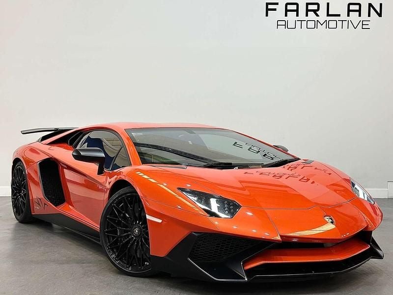 Orange Used 2017 Lamborghini Aventador Coupe | £309,950 - Image 1/4