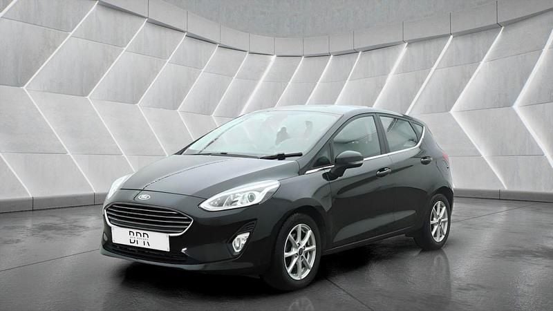 Used Ford Fiesta Zetec 100 HP (73 kW) 2018 Black Hatchback