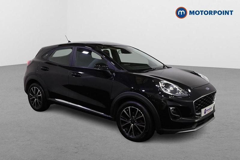 Black Used 2022 Ford Puma Titanium Hatchback | £13,799 - Image 1/4
