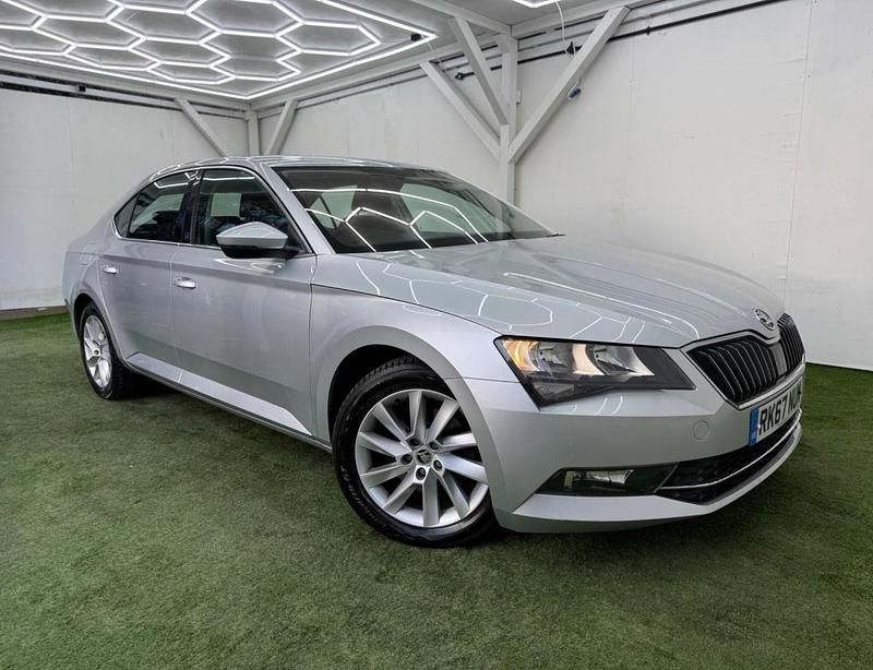 Used Skoda Superb SE 150 HP (110 kW) 2017 Silver Hatchback