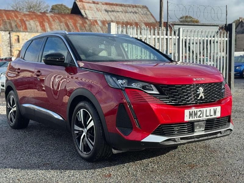 Used Peugeot 3008 Premium 2021 Red Hatchback