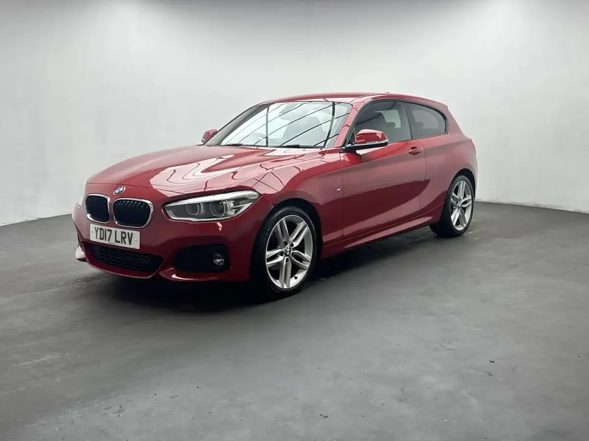Used BMW 118 M Sport 134 HP (98 kW) 2017 Red Hatchback