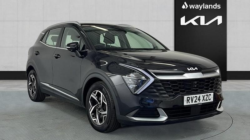Begagnad Kia Sportage 2024 Svart SUV