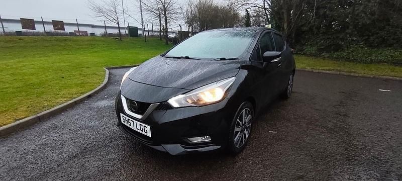 Black Used 2017 Nissan Micra Acenta Hatchback | £5,995 (Fair price) - Image 1/4