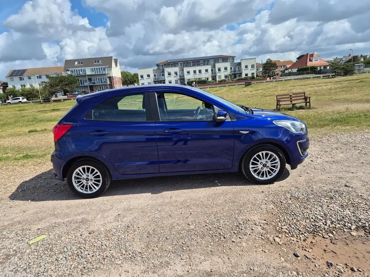 Used Ford Ka Plus Zetec 2018 Blue Hatchback