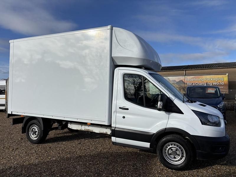 Used Ford Transit 130 HP (95 kW) 2021 White Cabriolet