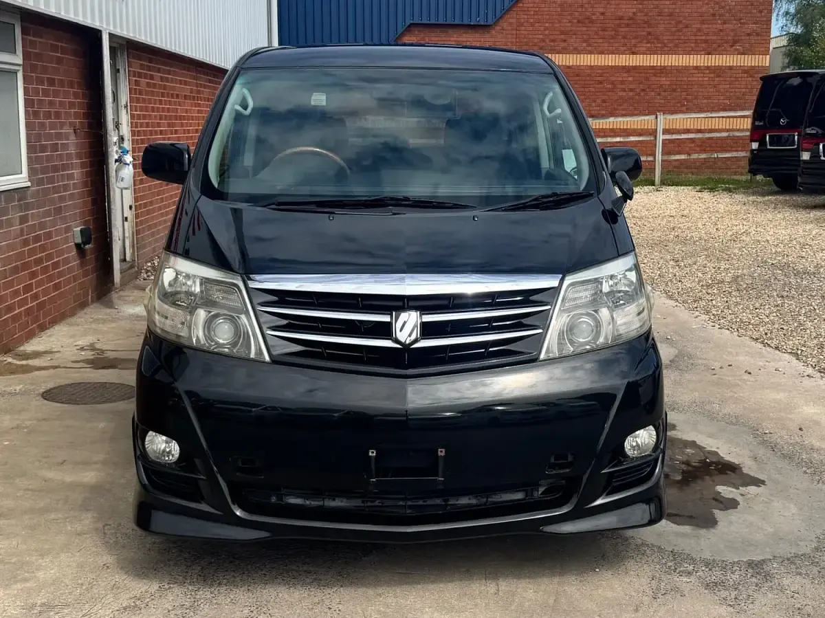 Used Toyota Alphard 2007 Black MPV