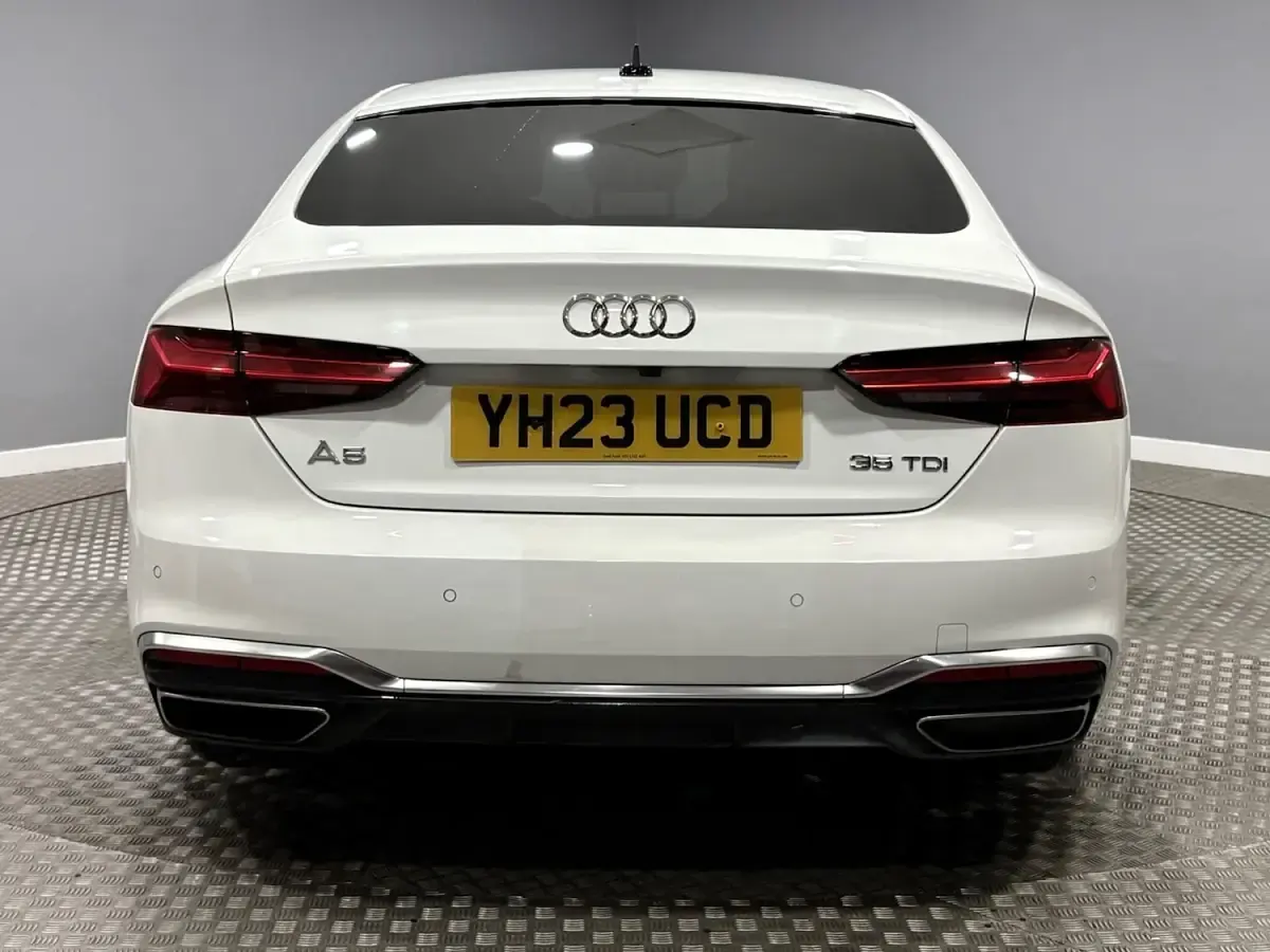 Used Audi A5 Sportback S-Line 2023 White Hatchback