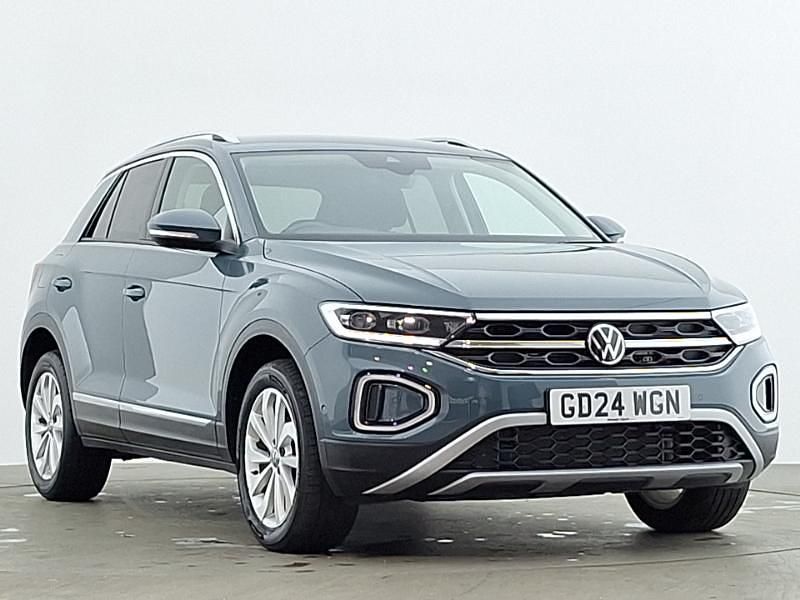 Blue Used 2024 VW T-Roc Style SUV | £24,298 (Fair price) - Image 1/4