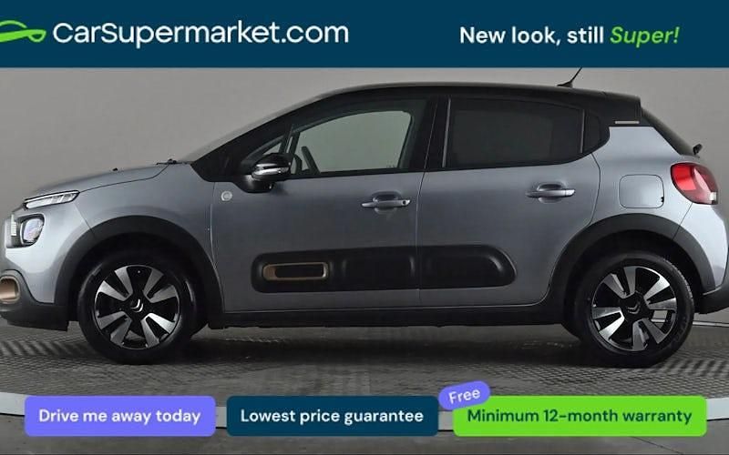 Used Citroën C3 PureTech 83 HP (61 kW) 2023 Grey Hatchback