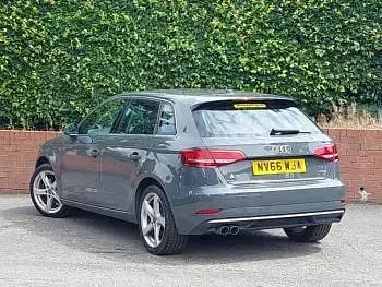 Used Audi A3 Sport 150 HP (110 kW) 2017 Grey Hatchback