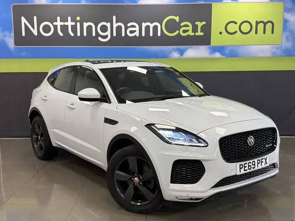 Used Jaguar E-Pace Chequered Flag 180 HP (132 kW) 2019 White SUV