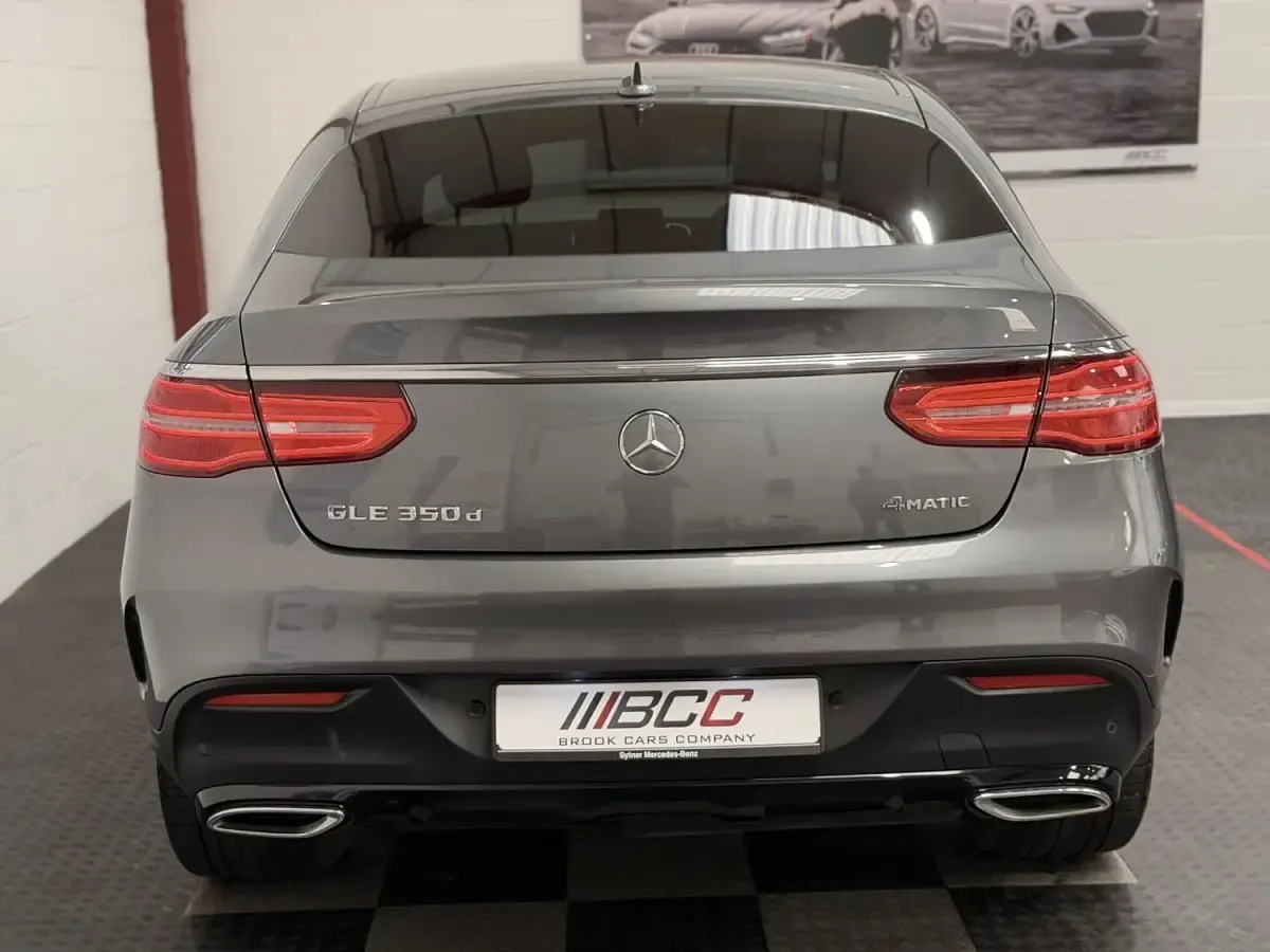Usado Mercedes GLE350 AMG 258 CV (189 kW) 2018 Gris Coupe