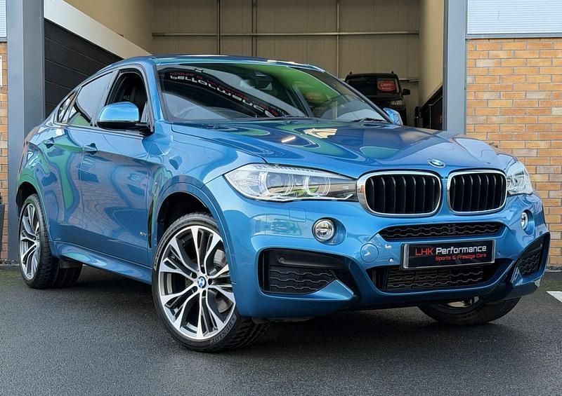 Blue Used 2018 BMW X6 M Sport SUV | £26,995 (Fair price) - Image 1/4