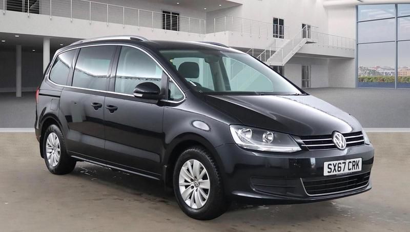 Black Used 2018 VW Sharan SE MPV | £13,750 (Fair price) - Image 1/4