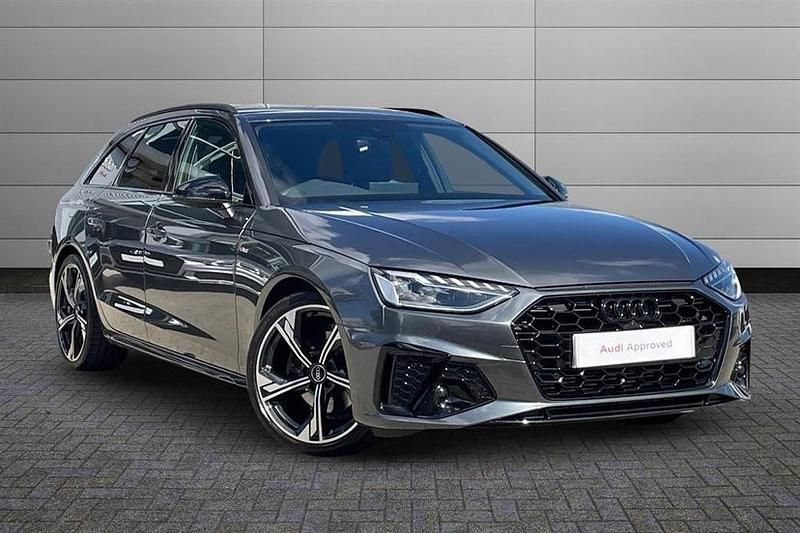 Daytona grey Used 2023 Audi A4 Black Edition Estate | £30,950 (Expensive) - Image 1/4