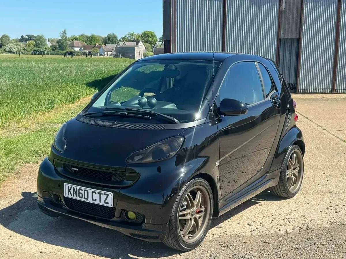Begagnad Smart ForTwo Coupé Brabus Xclusive 2010 Svart Sportkupé