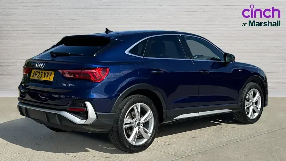 Used Audi Q3 S-Line 150 HP (110 kW) 2023 Blue SUV