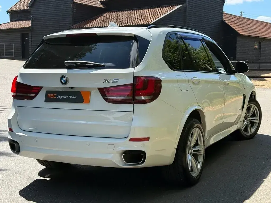 Used BMW X5 M Sport 218 HP (160 kW) 2014 White SUV