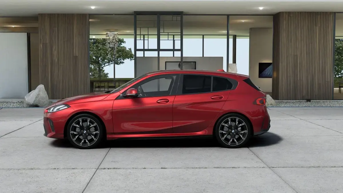 New BMW 120 M Sport 2026 Fire red Hatchback