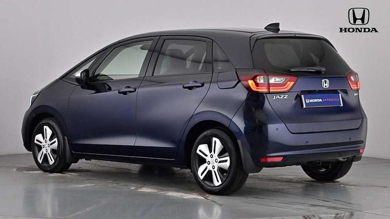 Used Honda Jazz Hybrid 109 HP (80 kW) 2022 Blue Hatchback