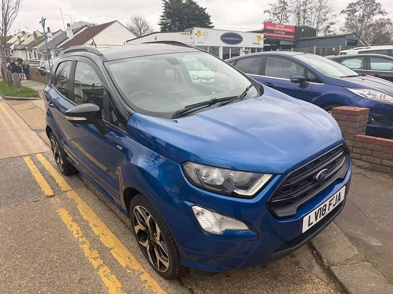 Used Ford Ecosport ST-Line 2018 Blue SUV