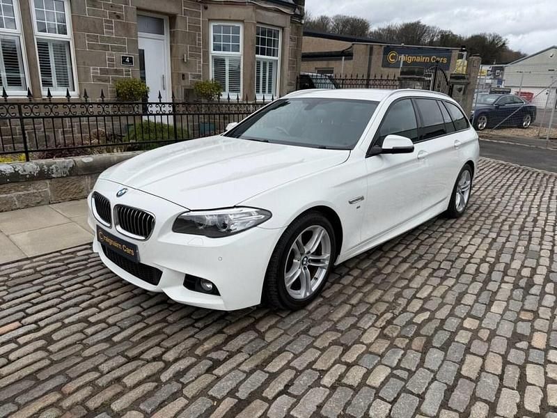 Used BMW 520 M Sport 190 HP (139 kW) 2017 White Estate