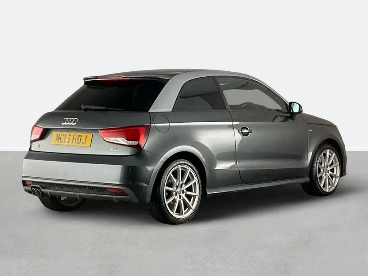 Used Audi A1 S-Line 125 HP (91 kW) 2015 Grey Hatchback