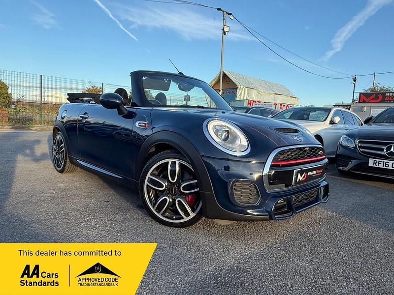 Used Mini John Cooper Works Cabriolet 2018 Blue Cabriolet