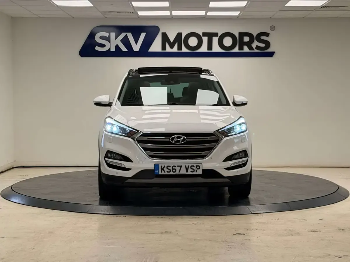 Used Hyundai Tucson Premium SE 2018 White SUV