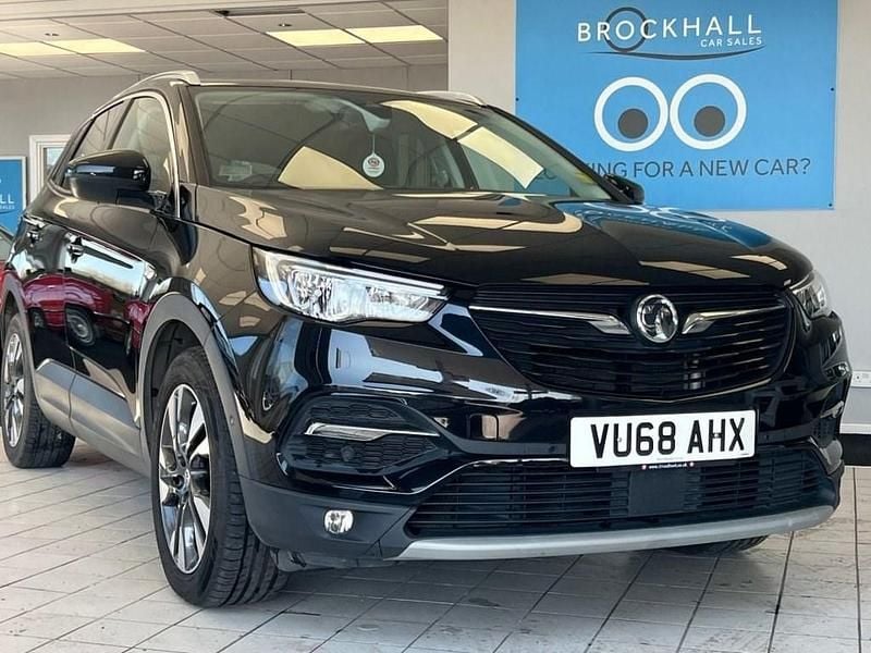 Black Used 2018 Vauxhall Grandland X Sport SUV | £8,795 (Fair price) - Image 1/4