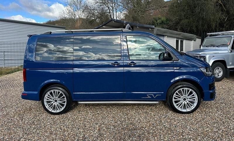 Used VW T6 S 84 HP (61 kW) 2016 Blue Van