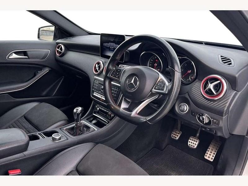 Used Mercedes A180 AMG line 109 HP (80 kW) 2017 Silver Hatchback