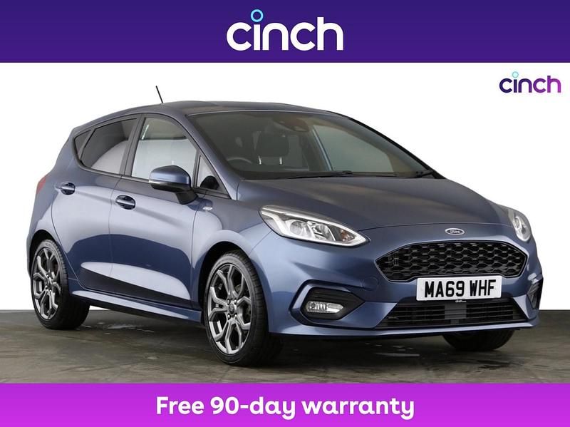 Blue Used 2019 Ford Fiesta ST-Line Hatchback | £9,299 (Fair price) - Image 1/3
