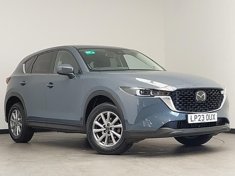 Grey Used 2023 Mazda CX-5 Center-Line SUV | £18,998 (A bit pricey) - Image 1/4