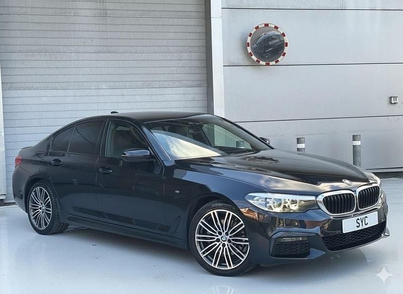 Black Used 2020 BMW 520 M Sport Sedan | £14,990 (Super price) - Image 1/4